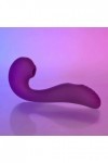 Vibromasseur 3 en 1 point g et suceur de clitoris angel violet