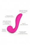 Vibromasseur 3 en 1 point g et suceur de clitoris angel rose