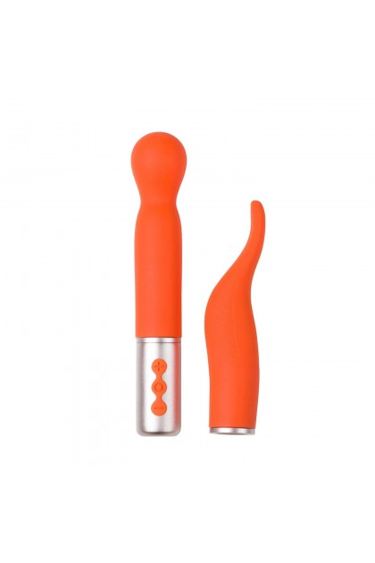 Vibromasseur têtes interchangeables aquamarine bleu