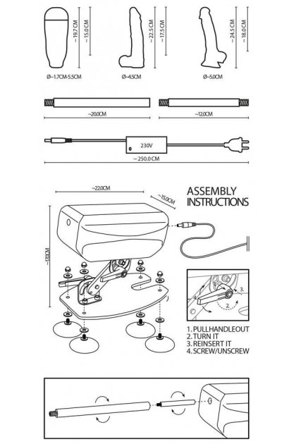 Fucking machine télécommandée - Love Shop Avenue