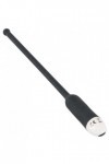 Sonde urétrale et prostatique noire vibrante 7 vitesses pour homme
