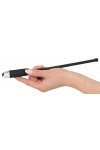 Sonde urétrale et prostatique noire vibrante 7 vitesses pour homme