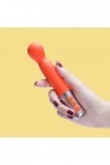 Vibromasseur têtes interchangeables partschinite orange