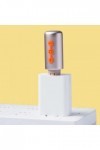 Vibromasseur têtes interchangeables partschinite orange