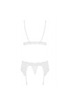 ENSEMBLE LINGERIE BLANCHE 810-SEG-2 SET - S/M