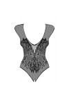 BODY OUVERT NOIR B112 TEDDY - OBSESSIVE - S/M/L