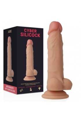 GODE SILICONE ULTRA RÉALISTE CYBER SILICOCK JUDE 18CM