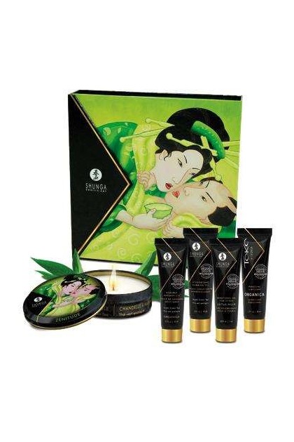 COFFRET SHUNGA MASSAGE SECRET GEISHA ORGANICA BIO