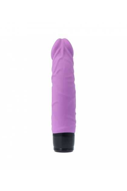 VIBROMASSEUR RÉALISTE VIOLET 19,5 CM - Nº 68