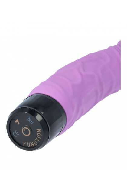 VIBROMASSEUR RÉALISTE VIOLET 19,5 CM - Nº 68