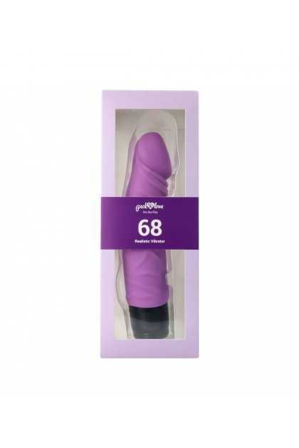VIBROMASSEUR RÉALISTE VIOLET 19,5 CM - Nº 68