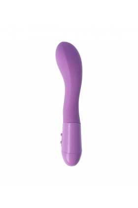 VIBROMASSEUR POINT G RECHARGEABLE EN SILICONE VIOLET 19 CM - Nº 77