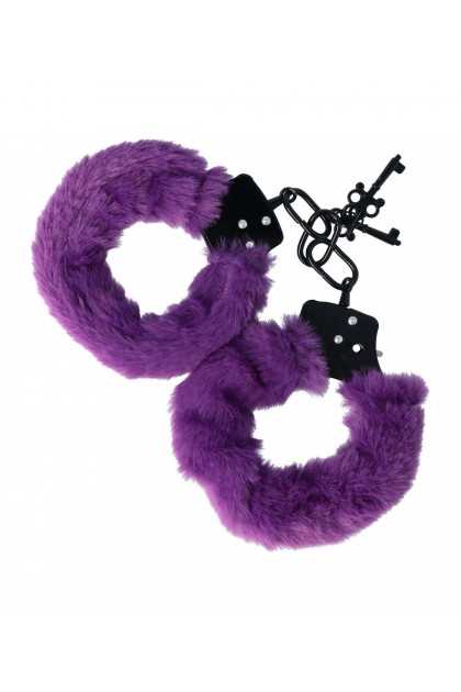 MENOTTES POIGNETS EN FOURRURE VIOLET Nº 80