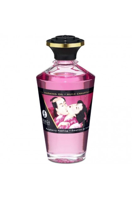 Huile aphrodisiaque shunga frambroise - Love Shop Avenue