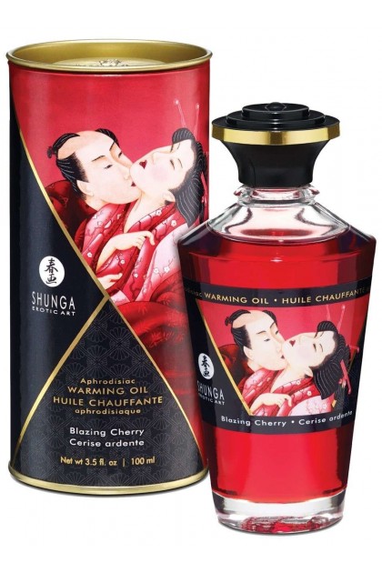HUILE APHRODISIAQUE SHUNGA CERISE