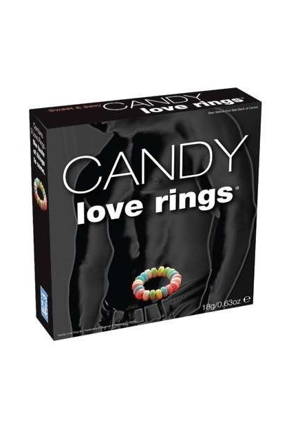3 COCKRINGS BONBONS CANDY LOVE RINGS