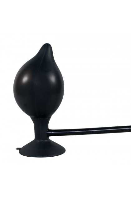 PLUG ANAL GONFLABLE TRUE BLACK
