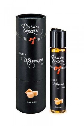 Huile de massage caramel - PLAISIRS SECRETS - Love Shop Avenue