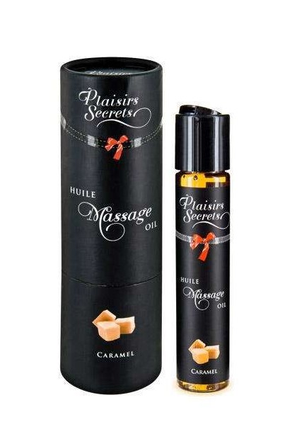 HUILE DE MASSAGE CARAMEL - PLAISIRS SECRETS