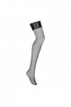 BAS PORTE-JARRETELLE NOIR DARKESSIA STOCKING - S/M