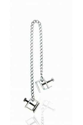 PINCES À SEINS ÉTAUX AVEC CHAÎNE MÉTAL ULTIMATE KLIPPER - NC01