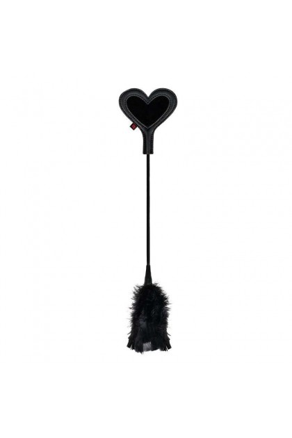 Tapette plumeau a704 crop & tickler noir - Love Shop Avenue