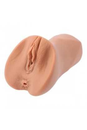 MASTURBATEUR VAGIN/ANUS R18 COULEUR CHAIR