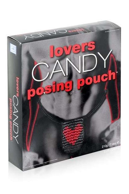 String homme bonbons lovers candy posing pouch - Love Shop Avenue