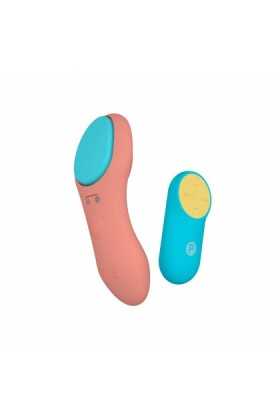 VIBRATEUR DE CULOTTE AVEC COMMANDE USB CORAIL