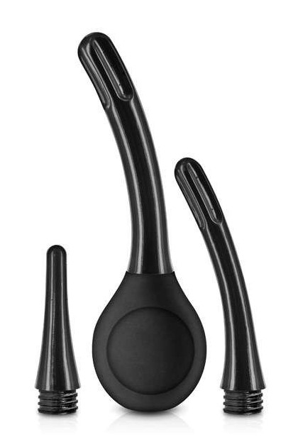 POIRE À LAVEMENT AVEC 3 CANULES SHOWERPLAY 350ML