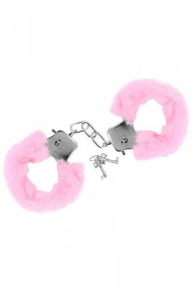 MENOTTES FOURRURE ROSE