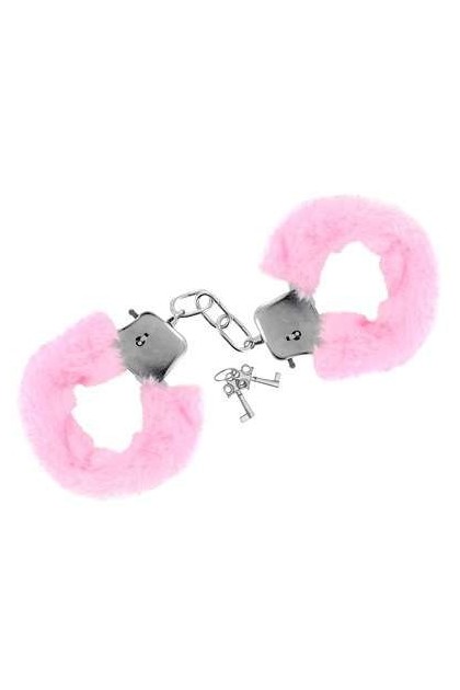 MENOTTES FOURRURE ROSE