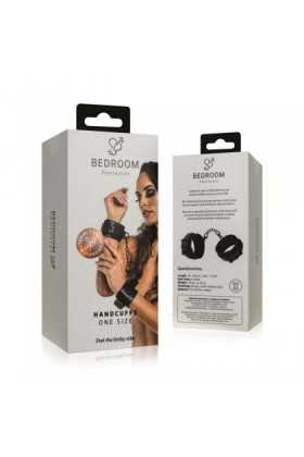 MENOTTES EN SIMILI CUIR - NOIR