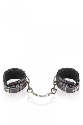 MENOTTES POIGNETS CUIR DE VACHE