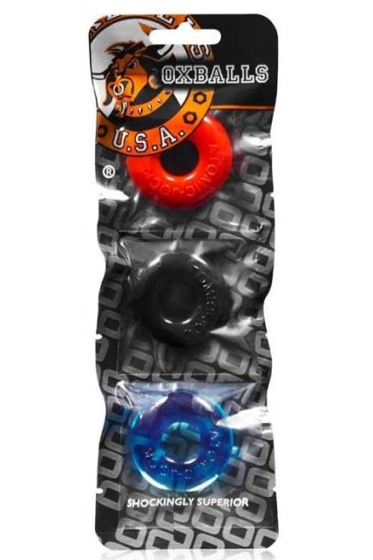 PACK DE 3 MINI COCKRINGS OXBALLS