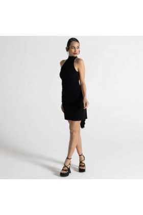 ROBE LYCRA NOIR TEXAS - TAILLE L