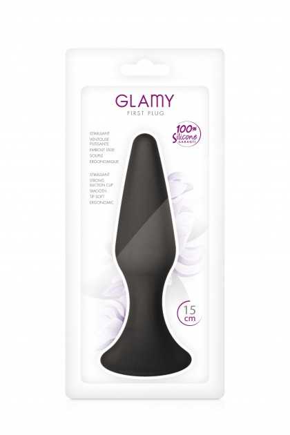 STIMULATEUR ANAL NOIR GLAMY - L