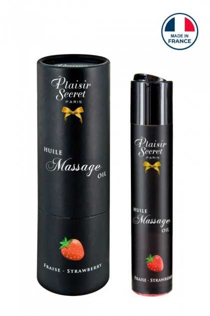 HUILE DE MASSAGE FRAISE - PLAISIRS SECRETS