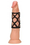 COCKRING STIMULANT ORGASMUS NOIR EN SILICONE
