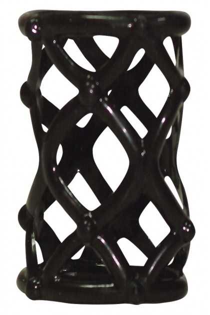 COCKRING STIMULANT ORGASMUS NOIR EN SILICONE