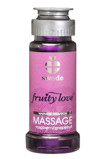 HUILE DE MASSAGE FRUITY LOVE - FRAMBOISE PAMPLEMOUSSE - 50ML