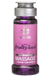 Huile de massage fruity love - FRAMBOISE PAMPLEMOUSSE - 50ML