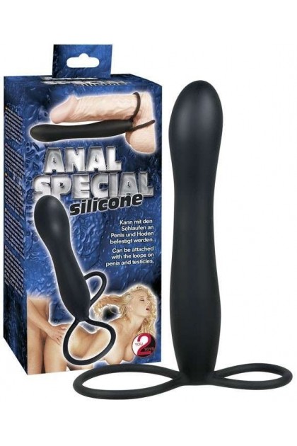 Gode double pénétration en silicone - Love Shop Avenue