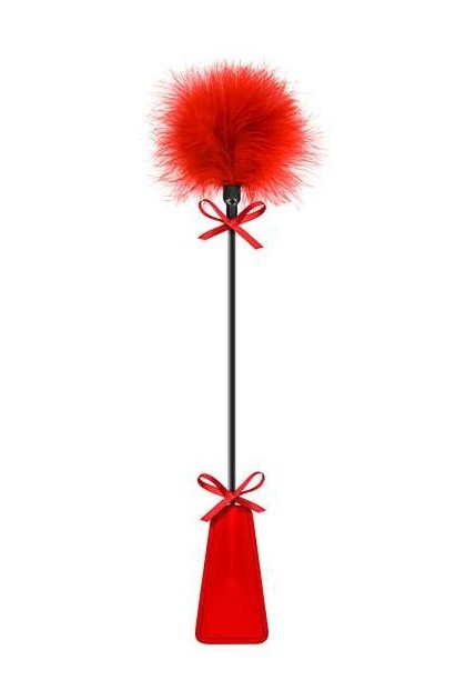 CRAVACHE SWEET CARESS POMPONS ROUGE