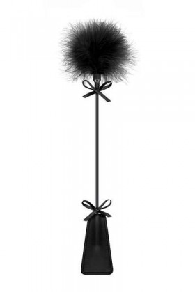 CRAVACHE SWEET CARESS POMPONS NOIR