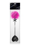 CRAVACHE SWEET CARESS CŒUR PLUME FUSHIA