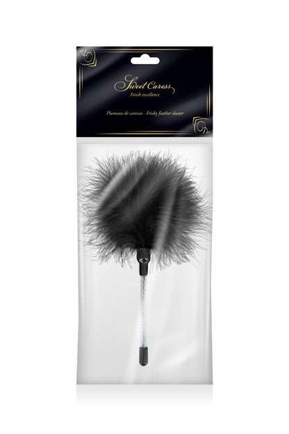 Plumeau caresse sweet caress noir - Love Shop Avenue