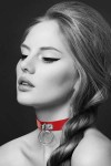 COLLIER FETISH ROUGE BIJOUX POUR TOI