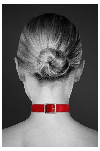 COLLIER FETISH ROUGE BIJOUX POUR TOI