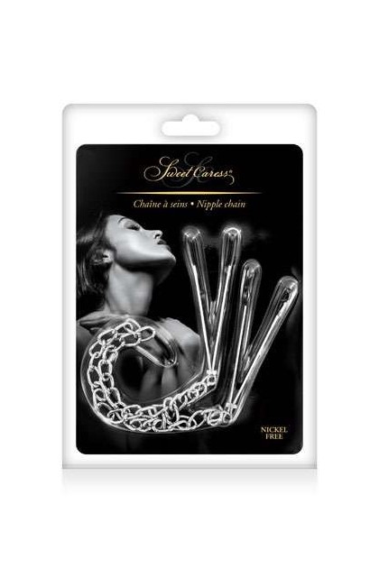 PINCES À SEINS BIJOUX RÉGLABLES SWEET CARESS